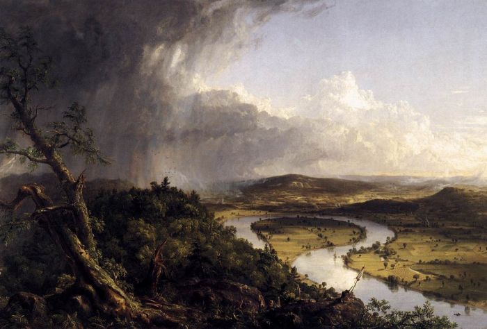 View from Mount Holyoke, Northamptom, Massachusetts, after a Thunderstorm (The Oxbow), 1836

Painting Reproductions