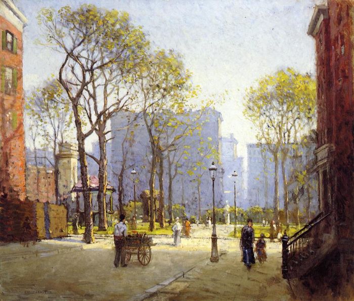 Late Afternoon, Washington Square , 1908

Painting Reproductions