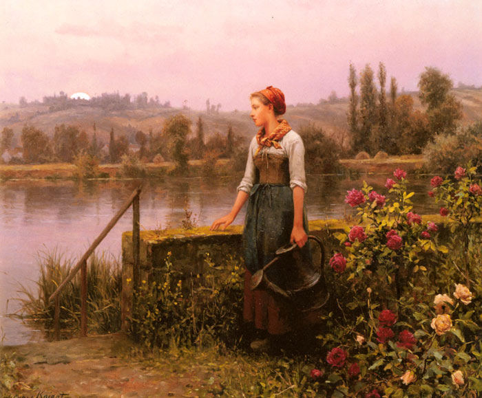 A Woman with a Watering Can by the River

Painting Reproductions