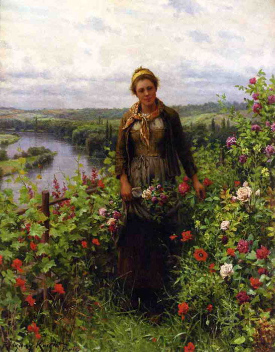 A Maid in Her Garden

Painting Reproductions