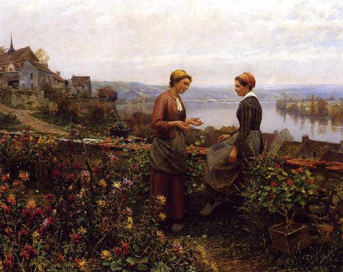 Gossiping, c.1895-1899

Painting Reproductions