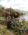 Peasant Girls in Flower Garden
Art Reproductions