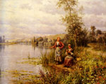 Country Women Fishing on a Summer Afternoon
Art Reproductions