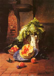 A Still Life With A White Porcelain Pitcher, Fruit And Vegetables
Art Reproductions