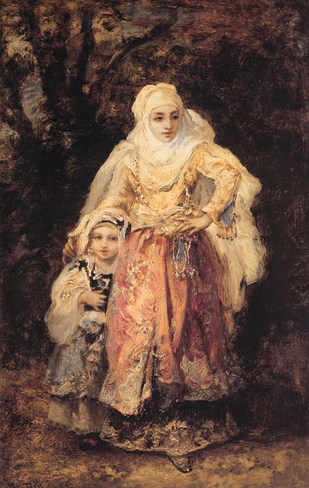 Oriental Woman and Her Daughter, 1865

Painting Reproductions