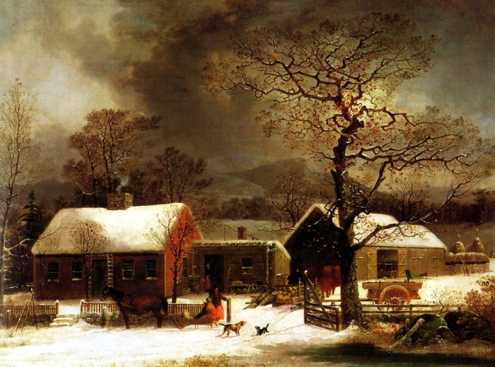  Winter Scene in New Haven , 1858

Painting Reproductions