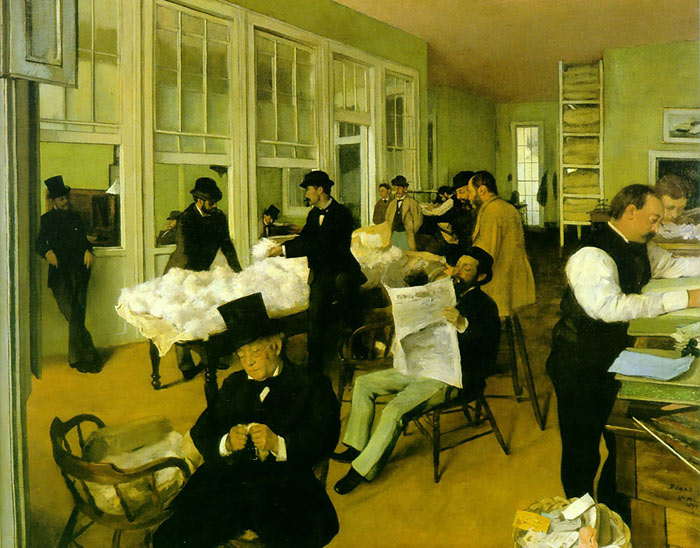Portrait in a New Orleans Cotton Office, 1873

Painting Reproductions