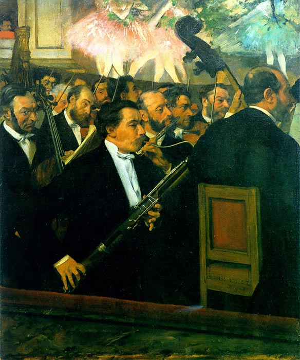 The Orchestra of the Opera, c.1870

Painting Reproductions