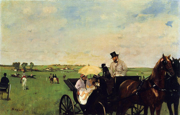 A Carriage at the Races, c.1872

Painting Reproductions