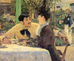 Chez Le Pere Lathuile [ At Le Pere Lathuile], 1879
Art Reproductions