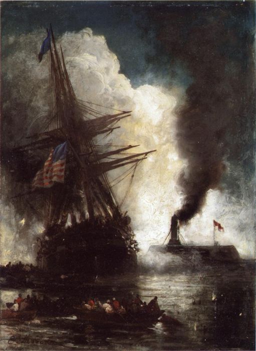 Battle Between Ironclad, Merrimac and Chesapeake

Painting Reproductions