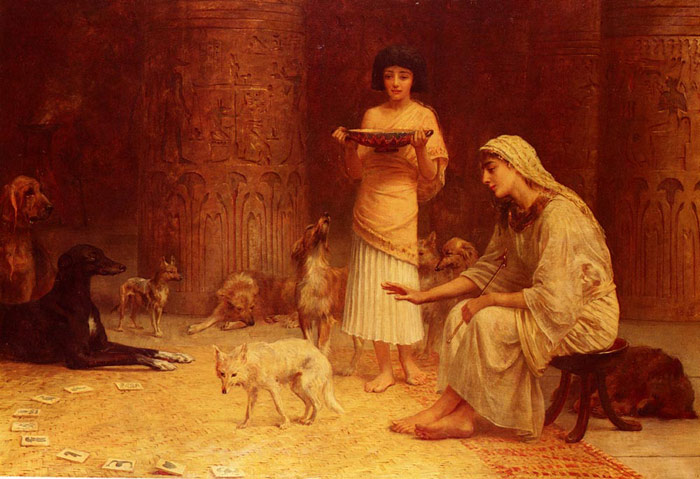 Preparing For The Festival Of Anubis, 1889

Painting Reproductions