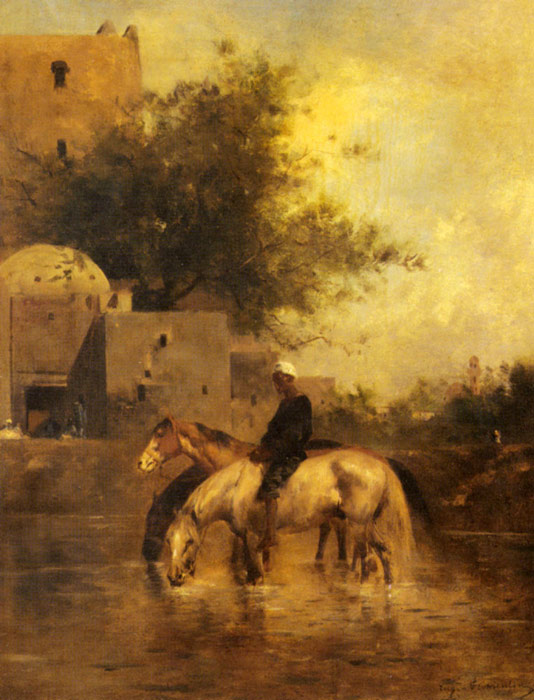 Horses Watering in a River, 1872

Painting Reproductions