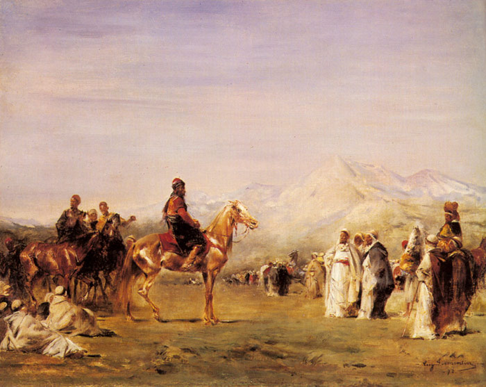 Arab Encampment in the Atlas Mountains, 1872

Painting Reproductions