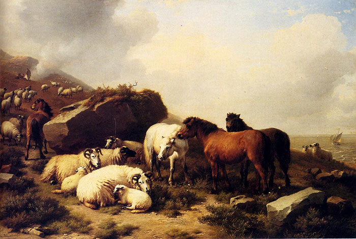 Sheep Grazing By The Coast

Painting Reproductions