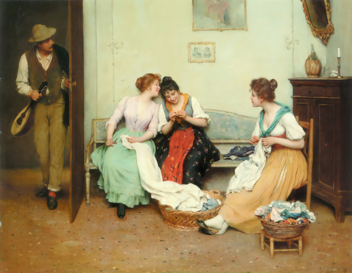 The Friendly Gossips, 1901

Painting Reproductions