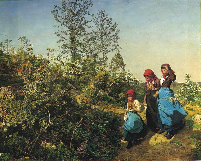 Kirchgang im Fruhling, 1862

Painting Reproductions