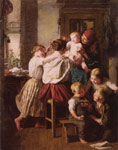 Children Making Their Grandmother a Present on Her Name Day
Art Reproductions