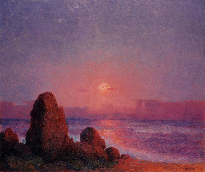 Sunset of the Breton Coast

Painting Reproductions