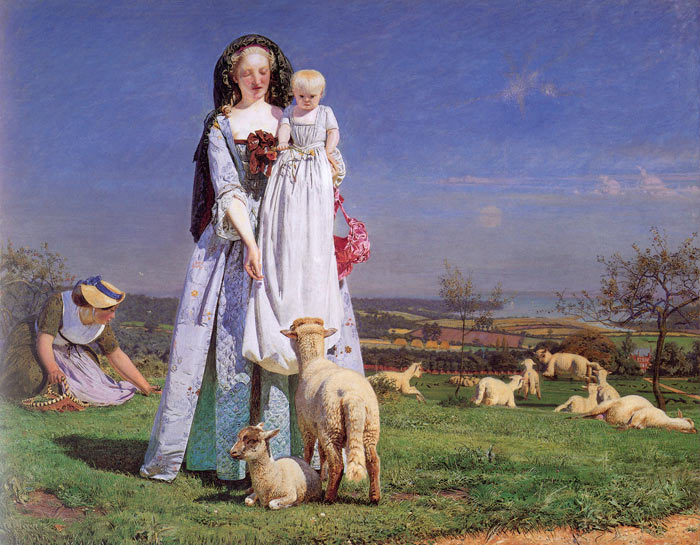The Pretty Baa-Lambs, , 1851-1859

Painting Reproductions