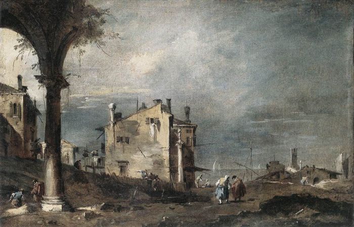 Capriccio with Venetian Motifs, 1760

Painting Reproductions