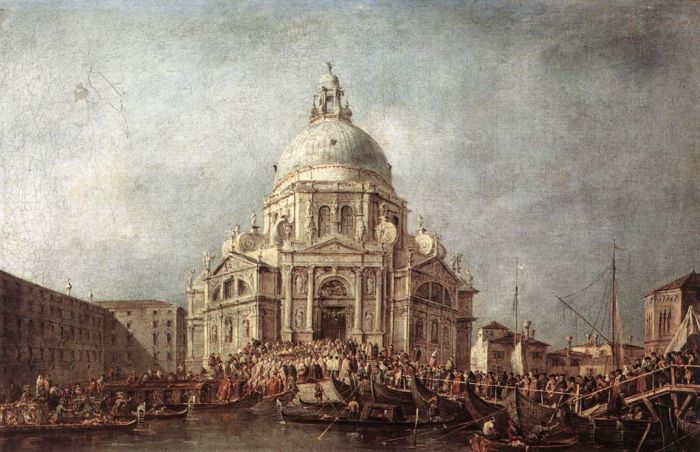 The Doge at the Basilica of La Salute, 1766

Painting Reproductions