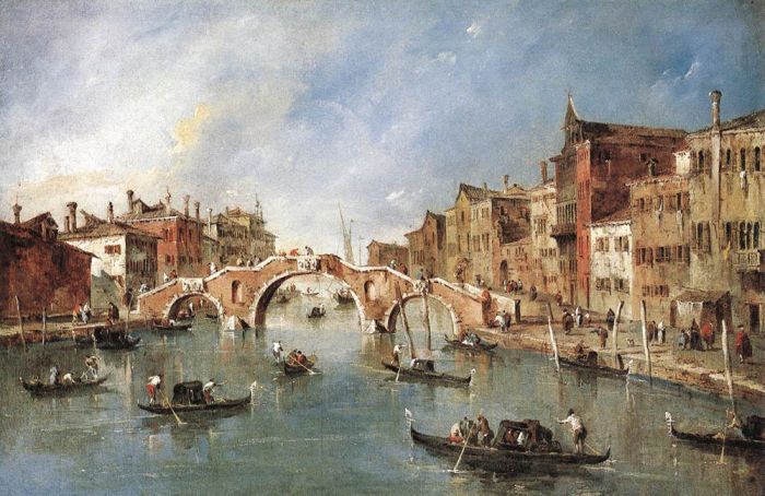 The Three-Arched Bridge at Cannaregio, 1765

Painting Reproductions