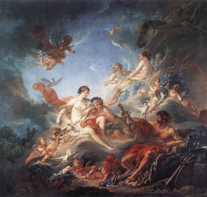 Vulcan Presenting Venus with Arms for Aeneas, 1757

Painting Reproductions