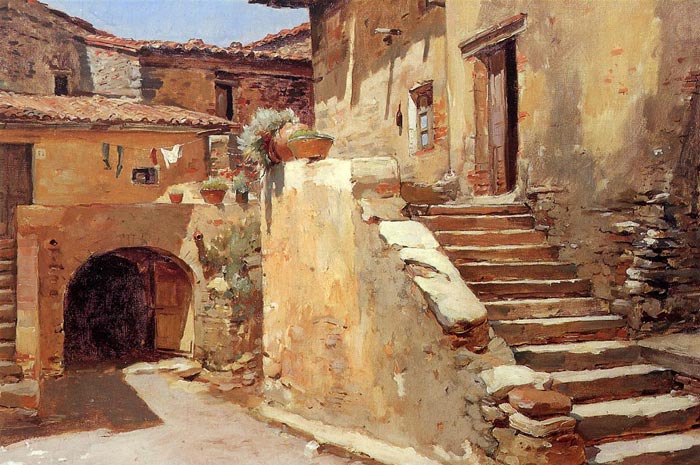 Italian Courtyard, 1886-1887

Painting Reproductions