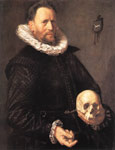 Portrait of a Man Holding a Skull, c.1611
Art Reproductions