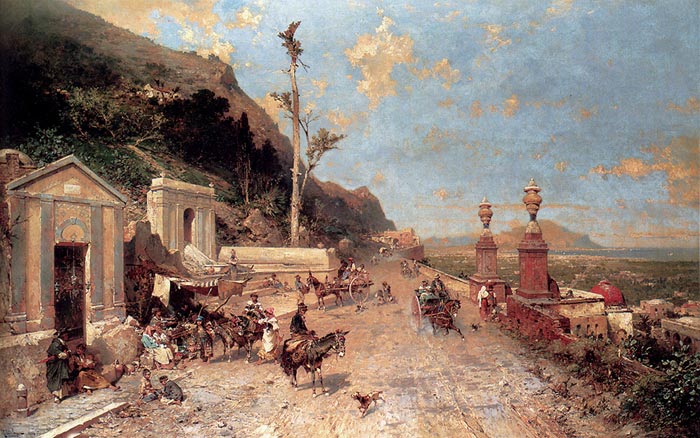 La Strada Monreale, Palermo, 1884

Painting Reproductions