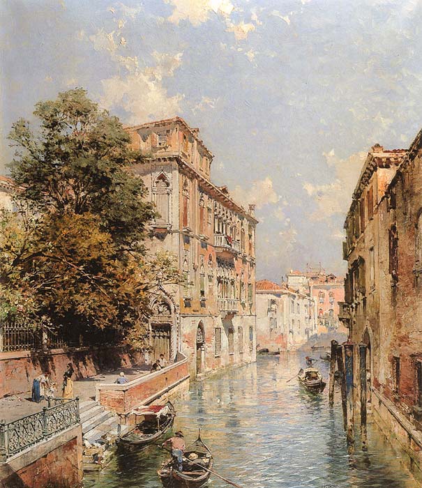 A View in Venice, Rio S. Marina

Painting Reproductions