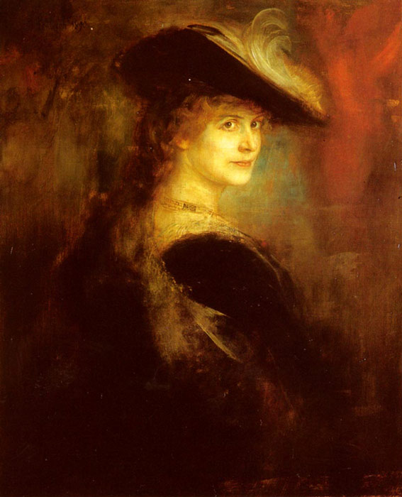 Portrait Of An Elegant Lady In Rubenesque Costume, 1890

Painting Reproductions
