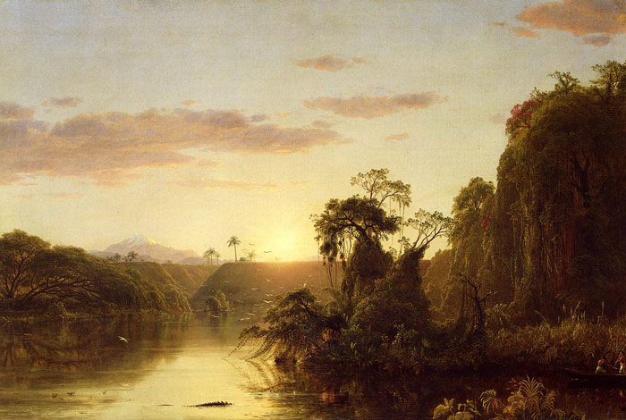 La Magdalena aka Scene on the Magdalena, 1854

Painting Reproductions