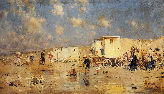 The Beach At Scheveningen, Holland

Painting Reproductions