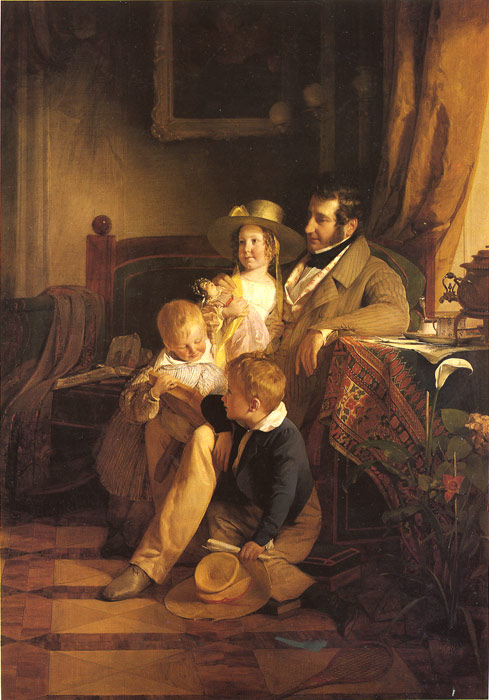 Rudolf von Arthaber with his Children

Painting Reproductions