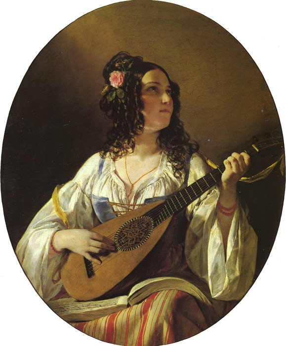 Die Lautenspielerin, 1838

Painting Reproductions