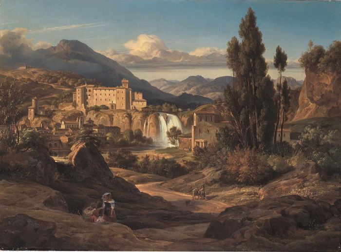 The Liris Waterfalls near Isola di Sora, 1830

Painting Reproductions
