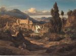 The Liris Waterfalls near Isola di Sora, 1830
Art Reproductions