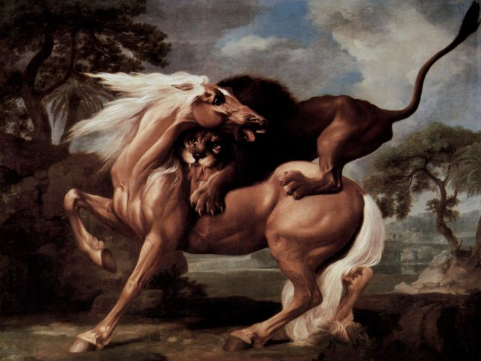 Painting Horse Attacked by a Lion, 1762 Horse Attacked by a Lion, 1762
Painting Reproductions