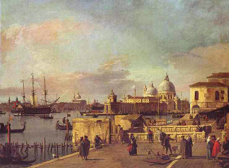 Entrance to the Grand Canal: from the West End of the Molo, 1735-40

Painting Reproductions