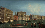 The Grand Canal, Venice, with Palazzo Foscari and Palazzo Balbi, 1737
Art Reproductions