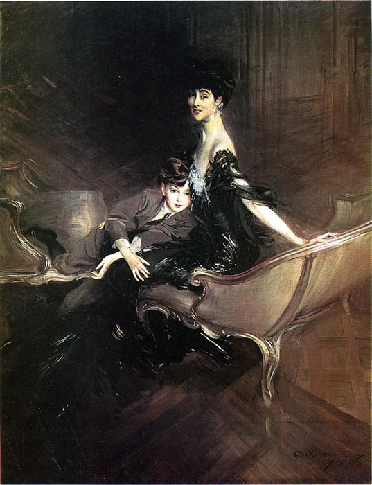 Painting Consuelo, Duchess of Marlborough, with Her Son Ivor Spencer-Churchill Consuelo, Duchess of Marlborough, with Her Son Ivor Spencer-Churchill
Painting Reproductions