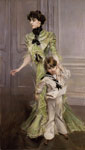 Portrait of Madame Georges Hugo (n?e Pauleen Menard-Dozian) and Her Son, Jean, 1898
Art Reproductions