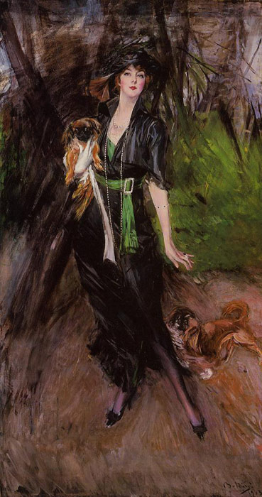 Painting Portrait of a Lady, Lina Bilitis, with Two Pekinese, 1913 Portrait of a Lady, Lina Bilitis, with Two Pekinese, 1913
Painting Reproductions
