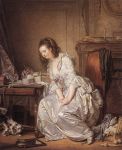 The Broken Mirror, 1763
Art Reproductions