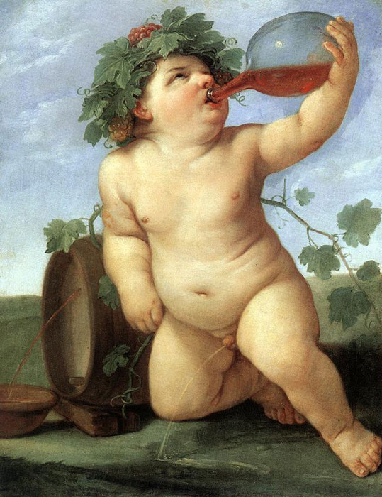 Drinking Bacchus,  c.1623

Painting Reproductions