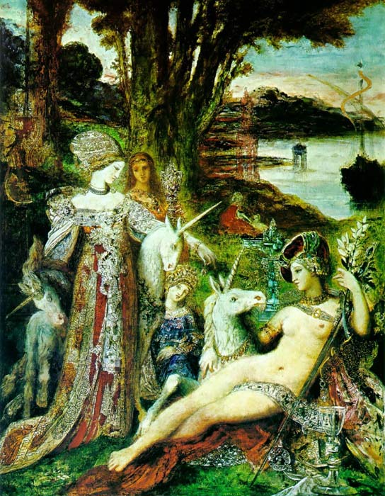 The Unicorns, c.1885

Painting Reproductions