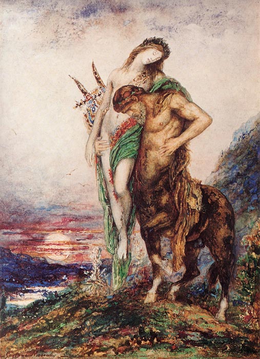 The Dead Poet Borne by a Centaur, c.1890

Painting Reproductions