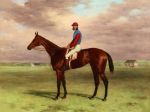 The Rev. John William King's ('Mr Launde's') bay filly 'Agility' with jockey up at Newmarket, 1870
Art Reproductions